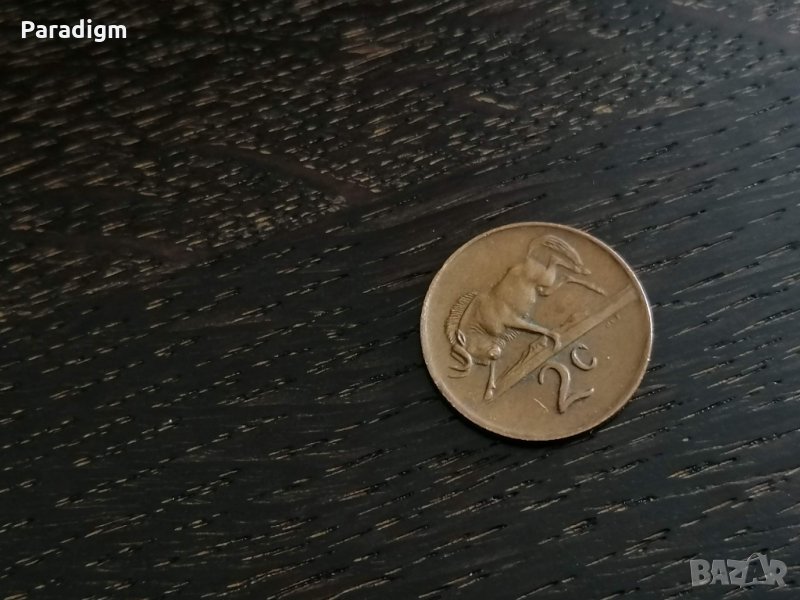 Монета - Южна Африка - 2 цента | 1974г., снимка 1