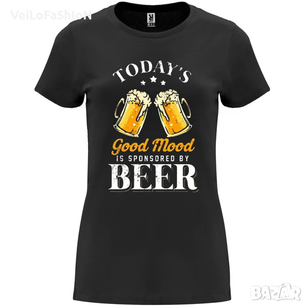 Нова забавна дамска тениска с Бири, снимка 1