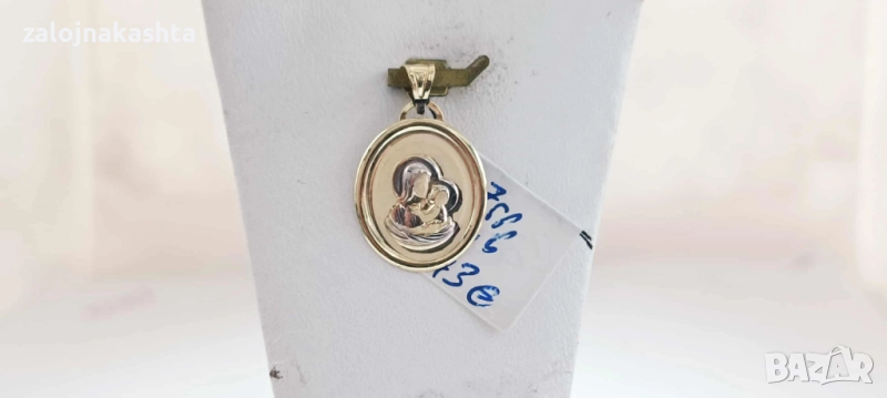 Нова Златна икона-0,77гр/14кр, снимка 1