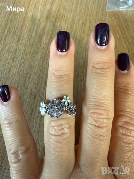 Pandora Пандора пръстен, сребро s925 ALE нов размер 50, снимка 1