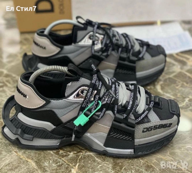 📌#Сникърси-Dolce&Gabbana- Черно и Сиво 41 42 43 номер Цена 120лв/61.36 € Еконт, снимка 1