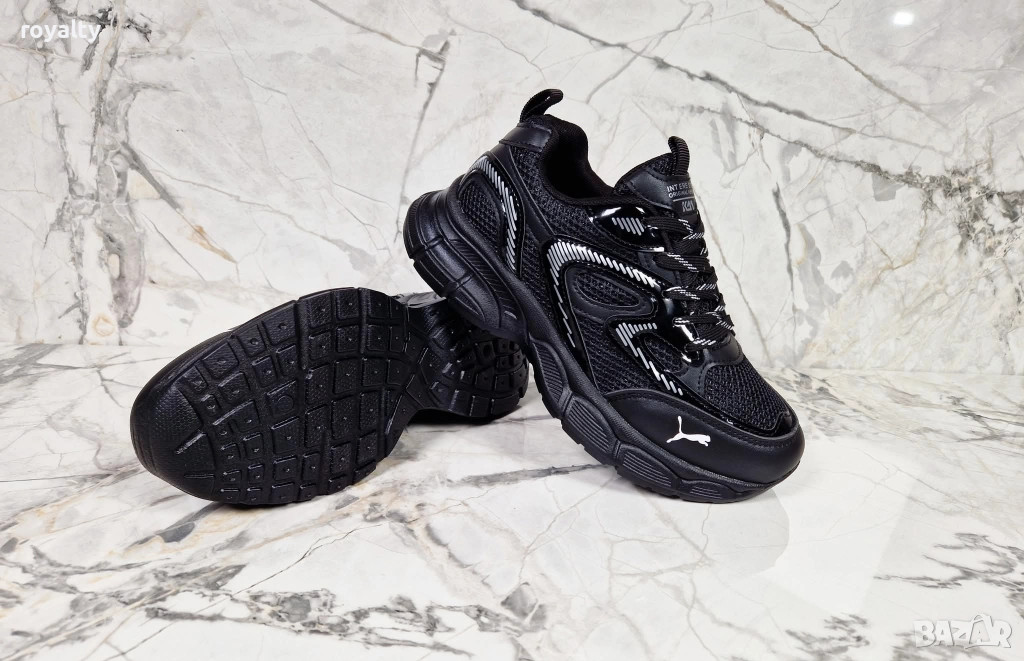 Puma Дамски Спортни Черни Маратонки , снимка 1