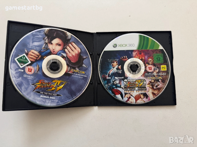 Super Street Fighter IV Arcade Edition + The ties that bind bonus DVD за Xbox 360/Xbox one, снимка 1