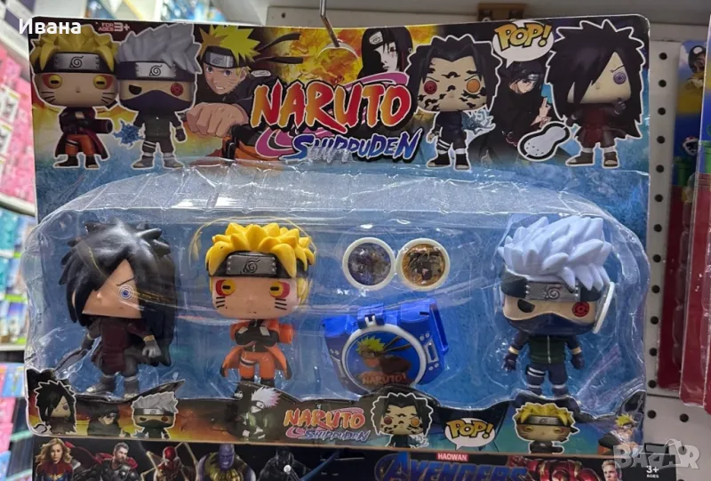 Naruto фигурки Pop Наруто 4 броя, снимка 1