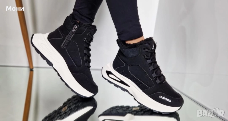 65 лв  дамски обувки с топла дебела вата Размери: 36,37,38,39,40 Код: 884, снимка 1