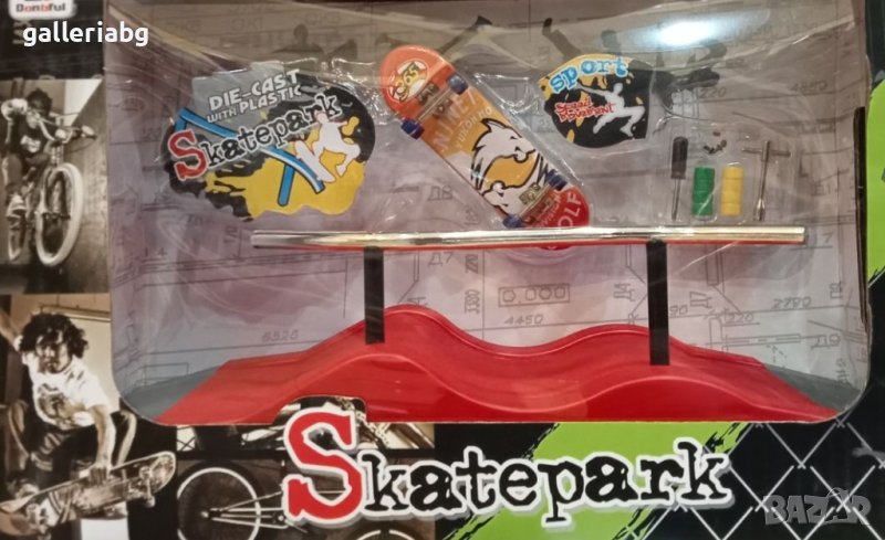 Рампа за фингърборд + Скейт , скейтборд , skateboard, снимка 1