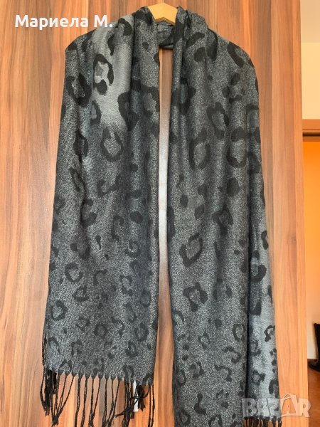 Zara шал от лека вълна, отличен, снимка 1
