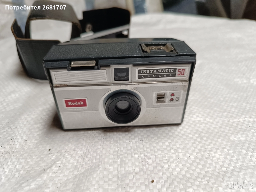фoтoanapaт Kodak Instamatic 50, снимка 1