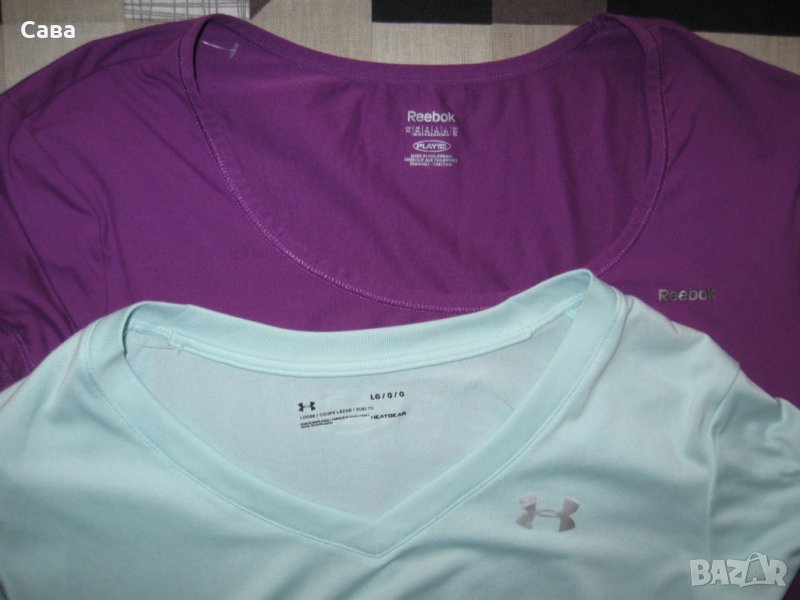 Тениски REEBOK, UNDER ARMOUR   дамски,ХЛ, снимка 1