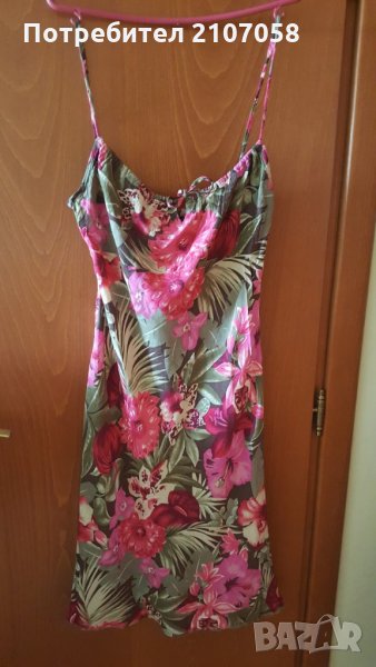 Лятна рокля на цветя, снимка 1