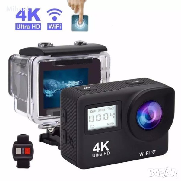 📸Водоустойчива спортна екшън камера 4K Ultra HD, снимка 1