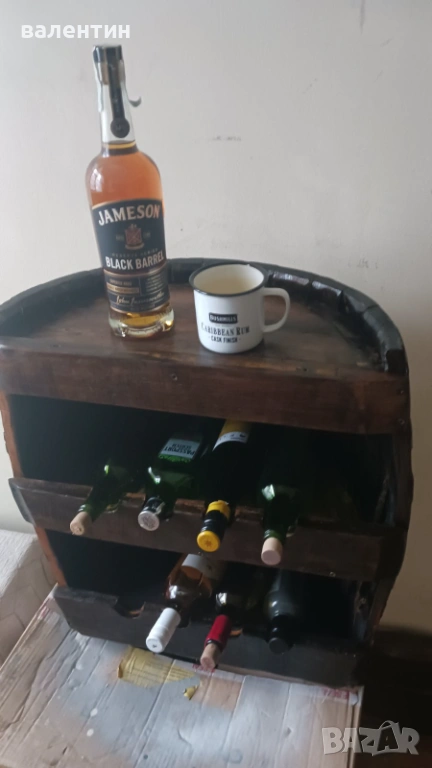 Продавам мини бар от автентична бъчва, снимка 1