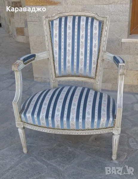 Старинно Кресло Луи XVI, снимка 1