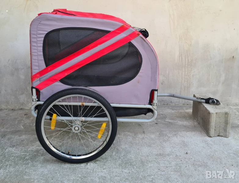 Ремарке за велосипед за домашни любимци във много добро състояние , снимка 1