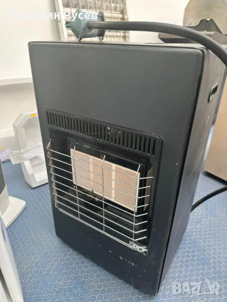 PLPA газова печка за отопление с 3 пити  +tr -цена 131 лв със клапан   -използвана / БЕЗ гаранция - , снимка 1