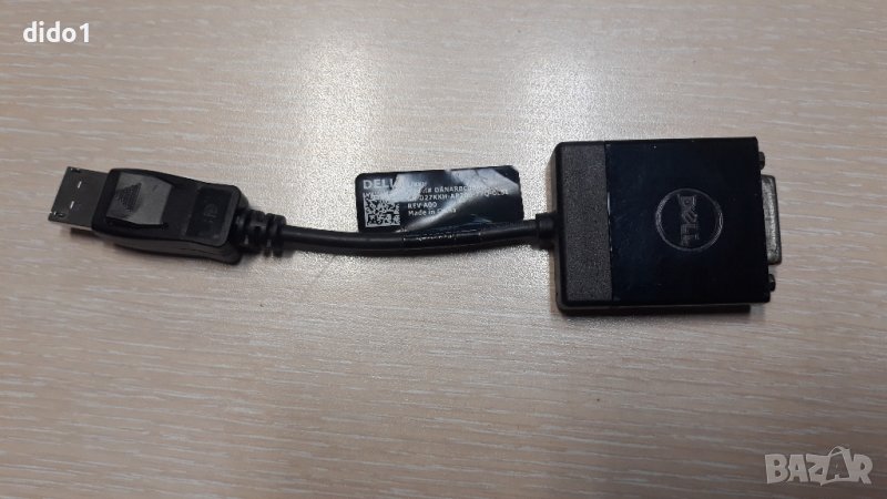 Dell Преходник Display Port-DVI , снимка 1