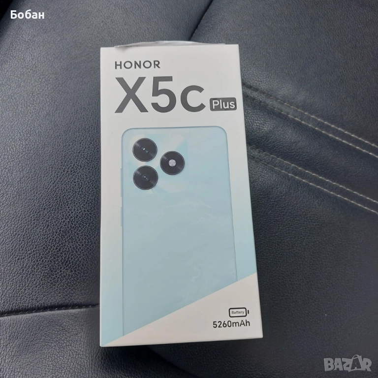 Телефон Honor X5c Plus, 5G, 4/64GB+ батерия подарък, снимка 1