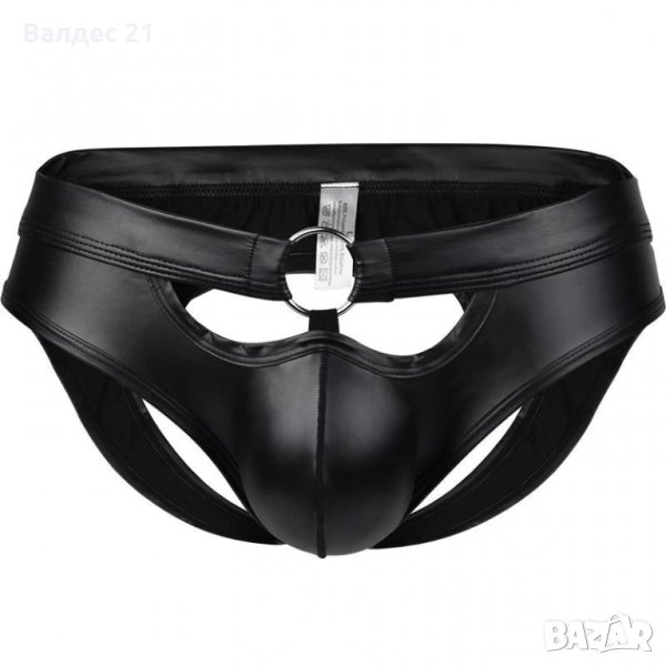 Мъжко еротично бельо. Кожен джокстрап / jockstrap, снимка 1