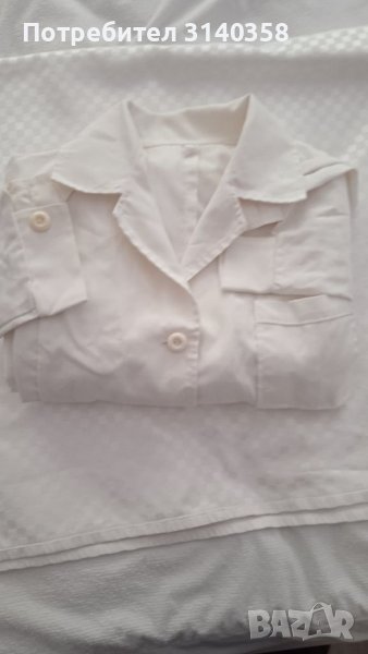 Бяла работна престилка, снимка 1