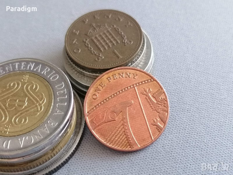 Монета - Великобритания - 1 пени | 2011г., снимка 1