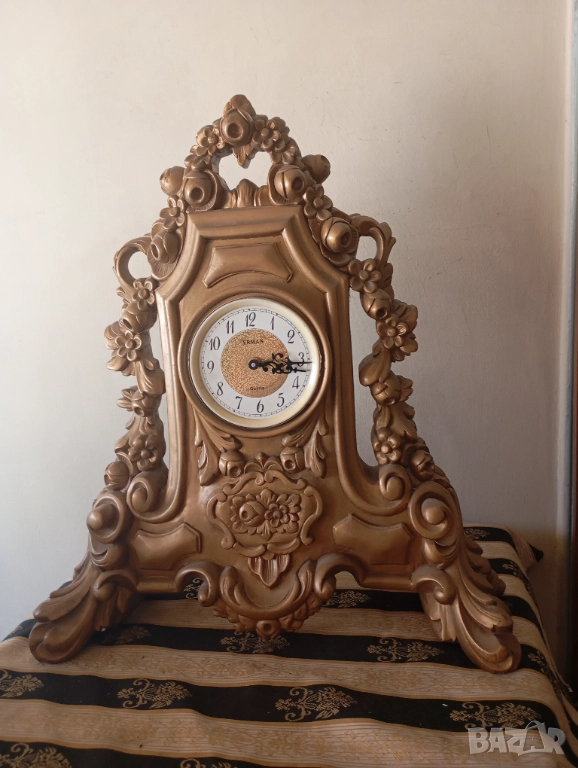 Винтидж настолен,каминен часовник, снимка 1