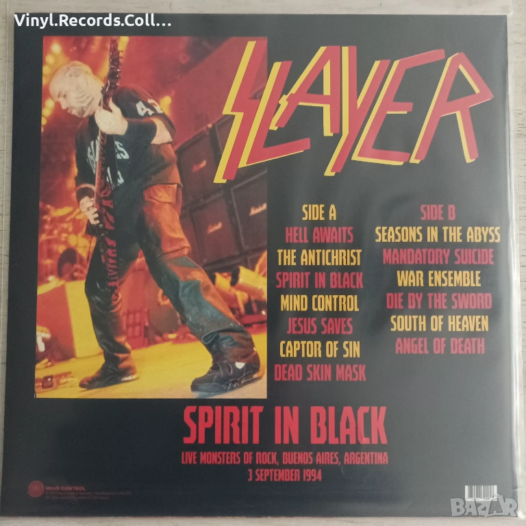 Slayer – Spirit In Black, снимка 1