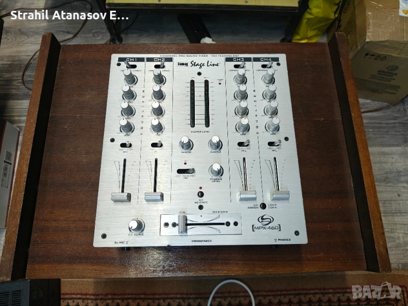 IMG Stage Line MPX-460 4-канален DJ миксер, снимка 1