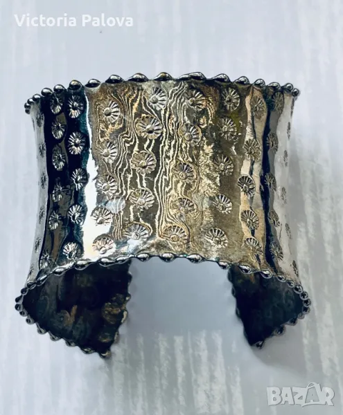 Модерна широка гривна Франция, снимка 1