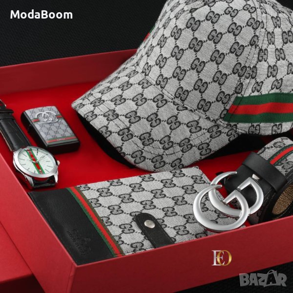 💥🆕Gucci луксозни мъжки подаръчни комплекти / 5 дизайна🆕💥, снимка 1