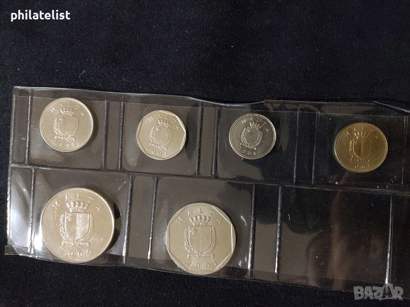 Малта - от 1998 до 2004 , Сет от 6 монети, снимка 1