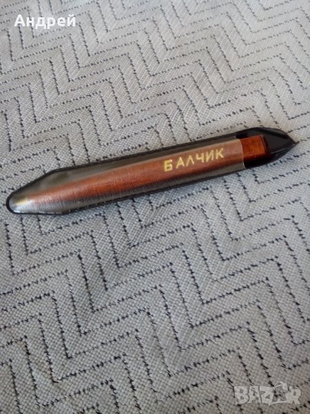 Стара сувенирна писалка,химикал,химикалка Балчик, снимка 1