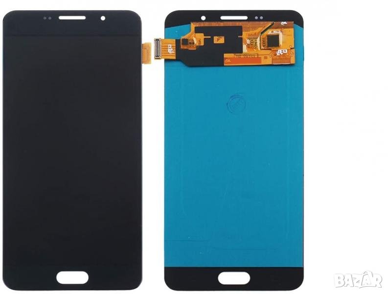 OLED Съвместим LCD Дисплей за Samsung A710F Galaxy A7 (2016) + Тъч скрийн / Черен /, снимка 1