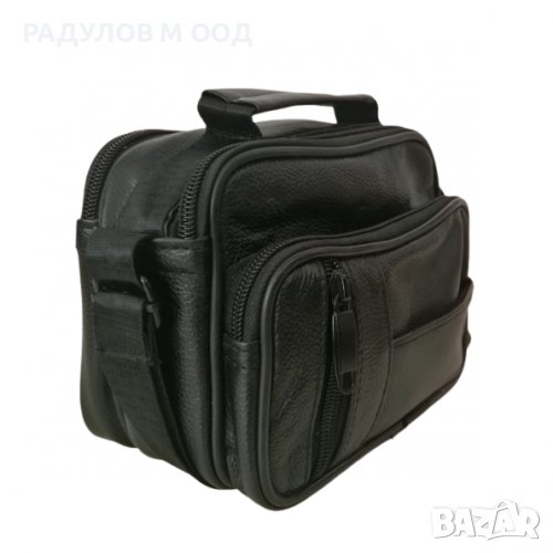 Мъжка кожена ежедневна чанта 13*17 см / 5102, снимка 1