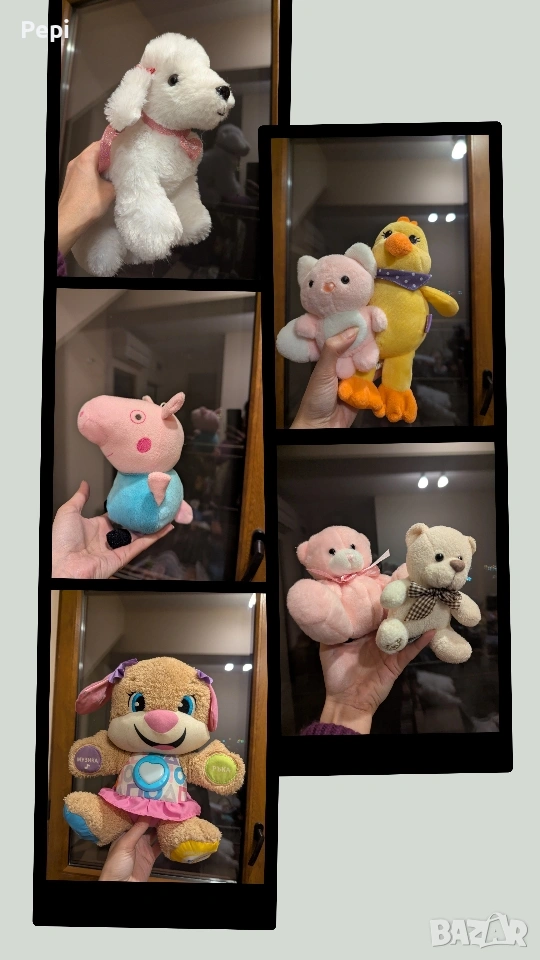 плюшени и интерактивни играчки 3-6 евро , снимка 1