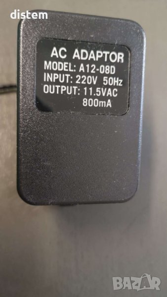 AC Адаптер  11,5VAC    800mA, снимка 1