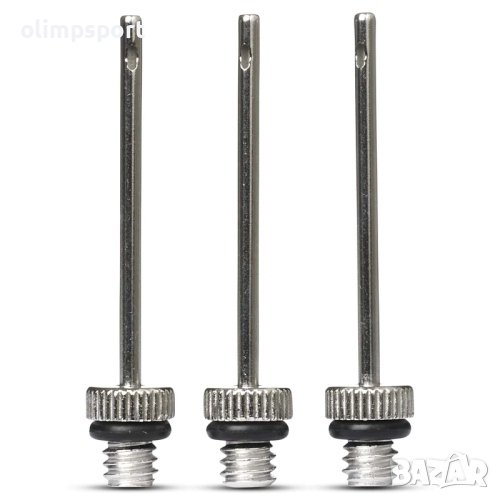 Иглички за помпа с маркуч SELECT. Външен диаметър глава - 5 мм. Материал - метал. Размери блистер - , снимка 1