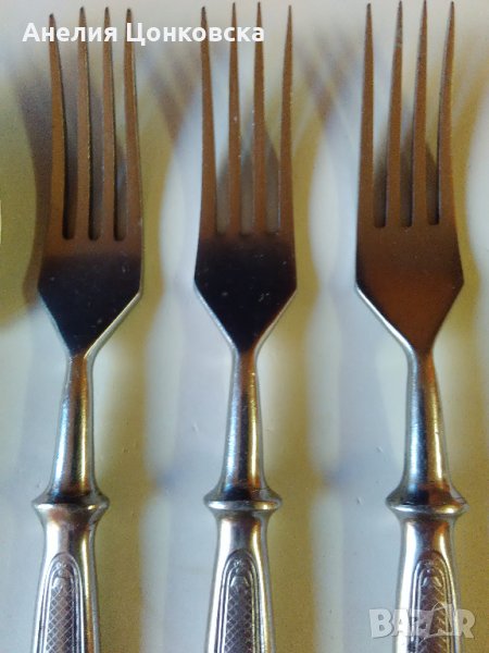 Антикварни масивни руски прибори 60-те г., снимка 1