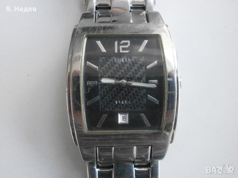 GUESS, quartz, Citizen/Miyota, case 33x47mm, снимка 1