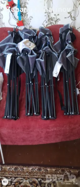 Сгъваеми къмпинг столове 4бр. нови!, снимка 1