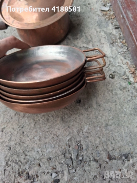 Бакърени чиний , снимка 1