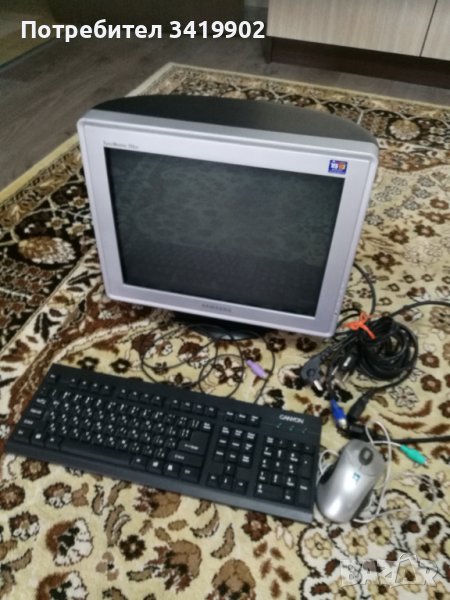 Монитор SAMSUNG +клавиатура+мишка, снимка 1