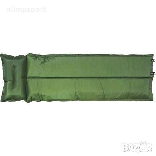 Самонадувен дюшек с възглавница, която се надува отделно. Дюшекът разполага с копчета, чрез които мо, снимка 1