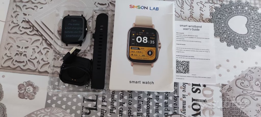 Нов Смарт Часовник Smart Watch Simson Lab 1,44