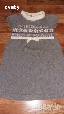 Жилетка НМ, дънкова пола и Рокля Gymboree , снимка 2 - Детски пуловери и жилетки - 38093490