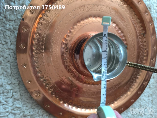 Меден сервиз за кафе от 9 части, снимка 5 - Сервизи - 50600022