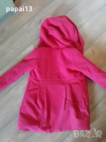 Розаво палтенце, снимка 3 - Детски якета и елеци - 26519488