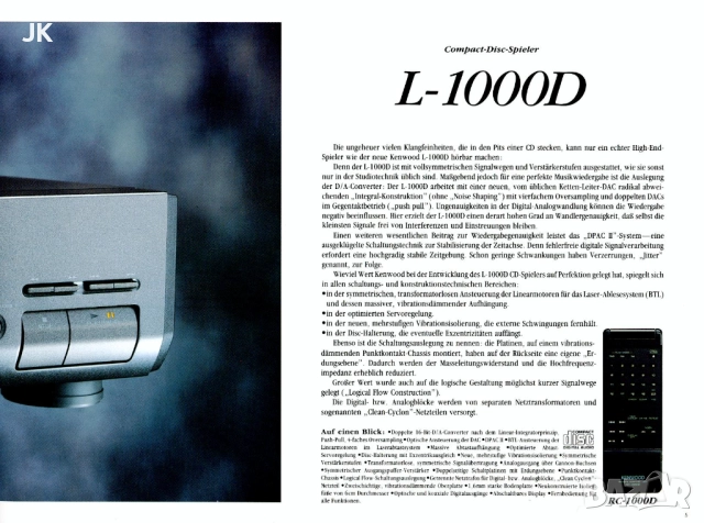 Kenwood L-1000D High-end series, снимка 15 - MP3 и MP4 плеъри - 52364737