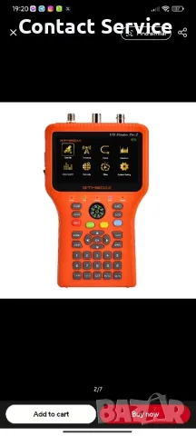 GTMEDIA V8 Finder Pro2 детектор за сателитен сигнал, 4,3-инчов HD дисплей, DVB-S2X/S2/S/T2/T/C , снимка 2 - Друга електроника - 49275353