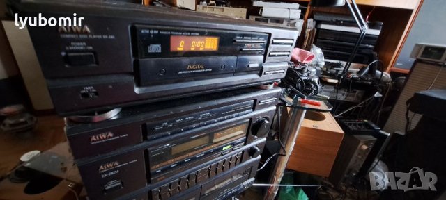 Aiwa система, снимка 2 - Ресийвъри, усилватели, смесителни пултове - 38816200
