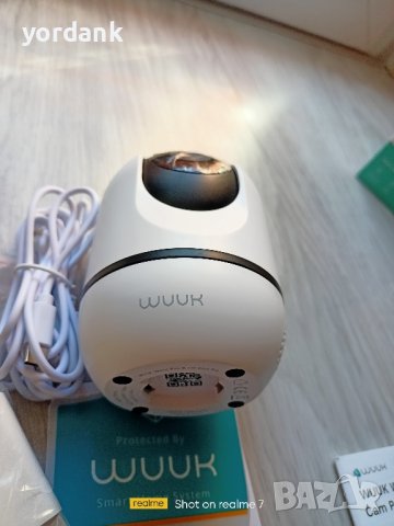 WiFi PTZ 4MP Ultra HD камера Wuuk, снимка 2 - IP камери - 43408974